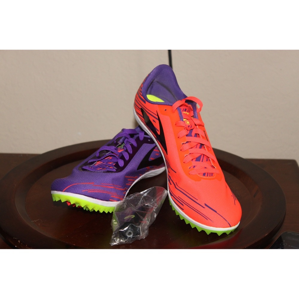 Brooks Mach 18 Multi Track‎ Shoes Size 12 Cross Country Spikes Trainers Running